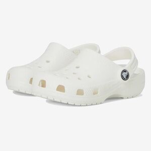 Crocs Toddler classic white shoes